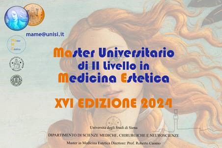 Clicca per accedere all'articolo Unisi: Master in Medicina Estetica 16ma edizione (2024-2025)