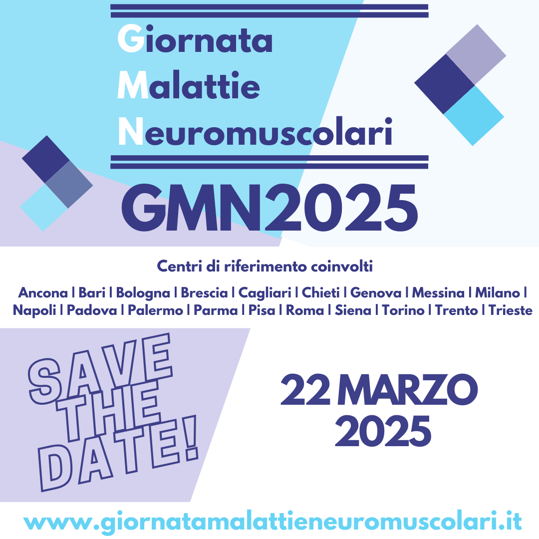 Clicca per accedere all'articolo Ottava Giornata Nazionale per le Malattie Neuromuscolari (GMN) - sabato 22 marzo 2025 anche a Siena