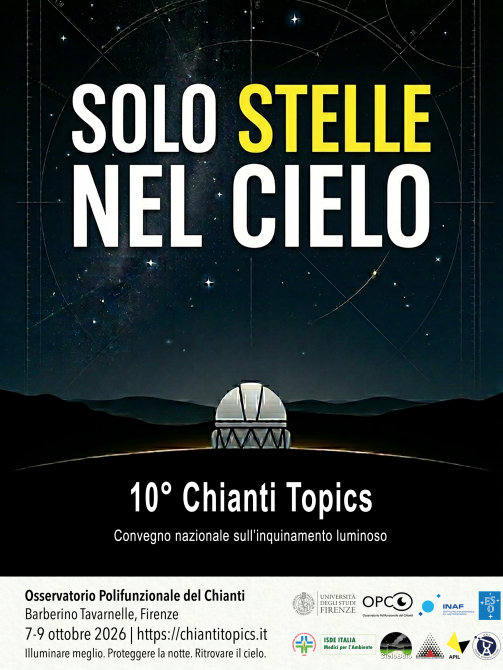 Clicca per accedere all'articolo Convegno nazionale sull'inquinamento luminoso 7-9 ottobre 2026